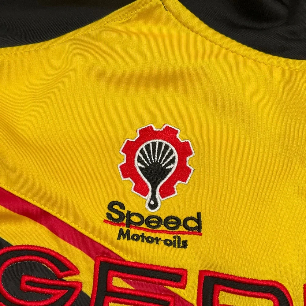 Eternity Germany Racing Track Jacket L Yellow Motorsport Blokecore Streetwear